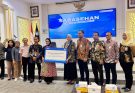 BRI Surabaya Rajawali Serahkan Videotron ke LLDIKTI Wilayah VII, Dukung Akses Informasi Pendidikan